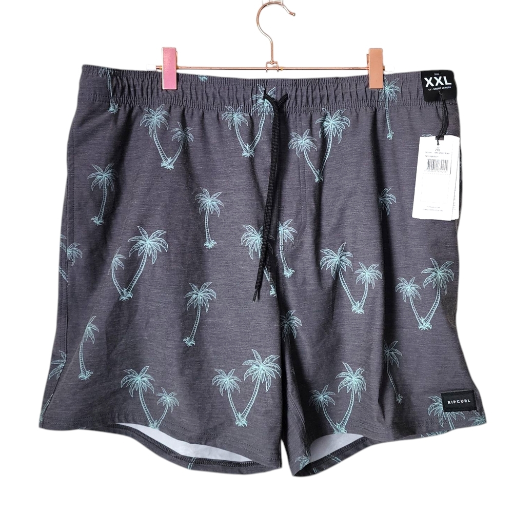 RIP CURL lay day swim trunks‎ in grey NEW Size XXL